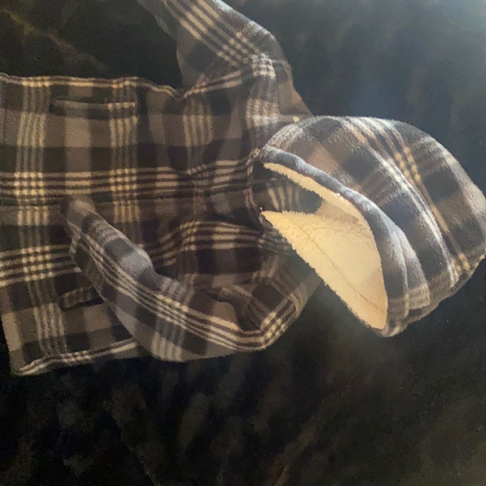 Black Grey Toddler Fleece Sweater